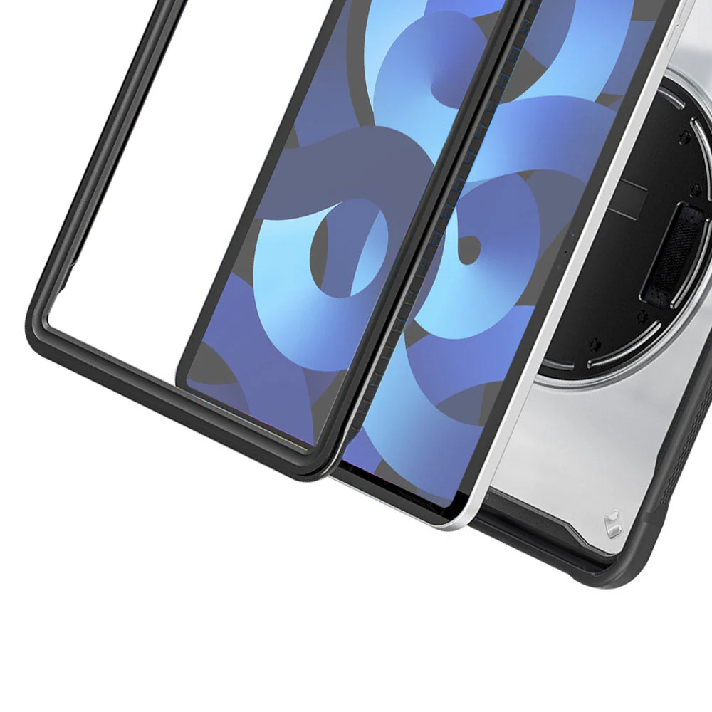 HLN-iPad-A5 | iPad Air 11 (M2) / (M3) / (M4) | 2 Layers Protective Rugged Case with Hand Strap and Kick-stand - Image 8