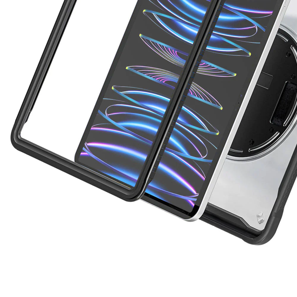 HLN-iPad-PR11 | iPad Pro 11 (M4) / (M5) | 2 Layers Protective Rugged Case with Hand Strap and Kick-stand - Image 8