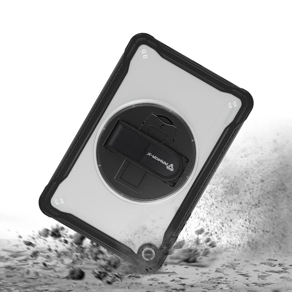 HLN-SS-X230 | Samsung Galaxy Tab A11+ A11 Plus ( 11" ) SM-X230 / SM-X235 / SM-X236 / SM-X238 | 2 Layers Protective Rugged Case with Hand Strap and Kick-stand - Image 8