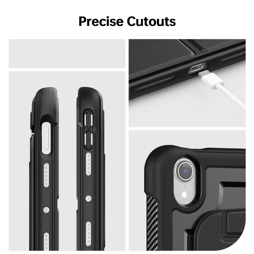 HMC-iPad-M6 | iPad mini 6 | Detachable 360 Degree Rotating Smart Folio Case & PU Leather Cover - Image 5