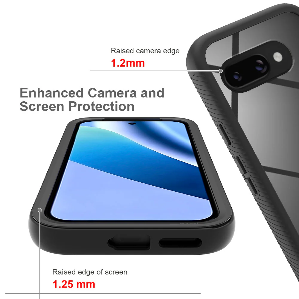 HN-GG26-PXL10A | Google Pixel 10a Case | Protection Military Grade Shockproof Drop Proof Cover - Image 5