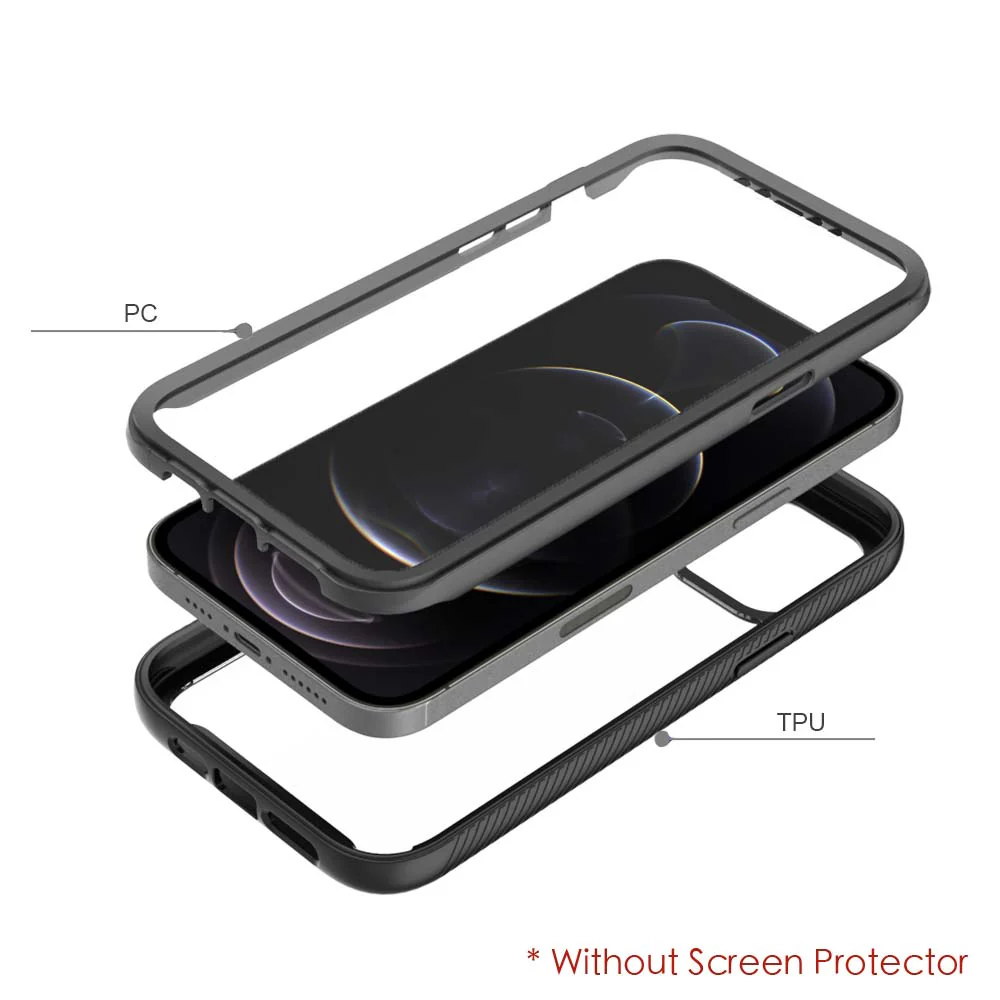 HN-IPH-12PMX | iPhone 12 Pro Max Case | Protection Military Grade Shockproof Drop Proof Cover - Image 5