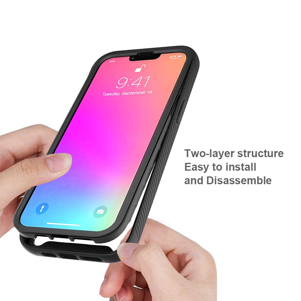 HN-IPH-13PRO | iPhone 13 Pro Case | Protection Military Grade Shockproof Drop Proof Cover - Image 4