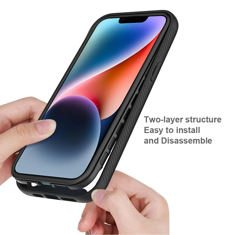 HN-IPH-14 | iPhone 14 Case | Protection Military Grade Shockproof Drop Proof Cover - Image 4