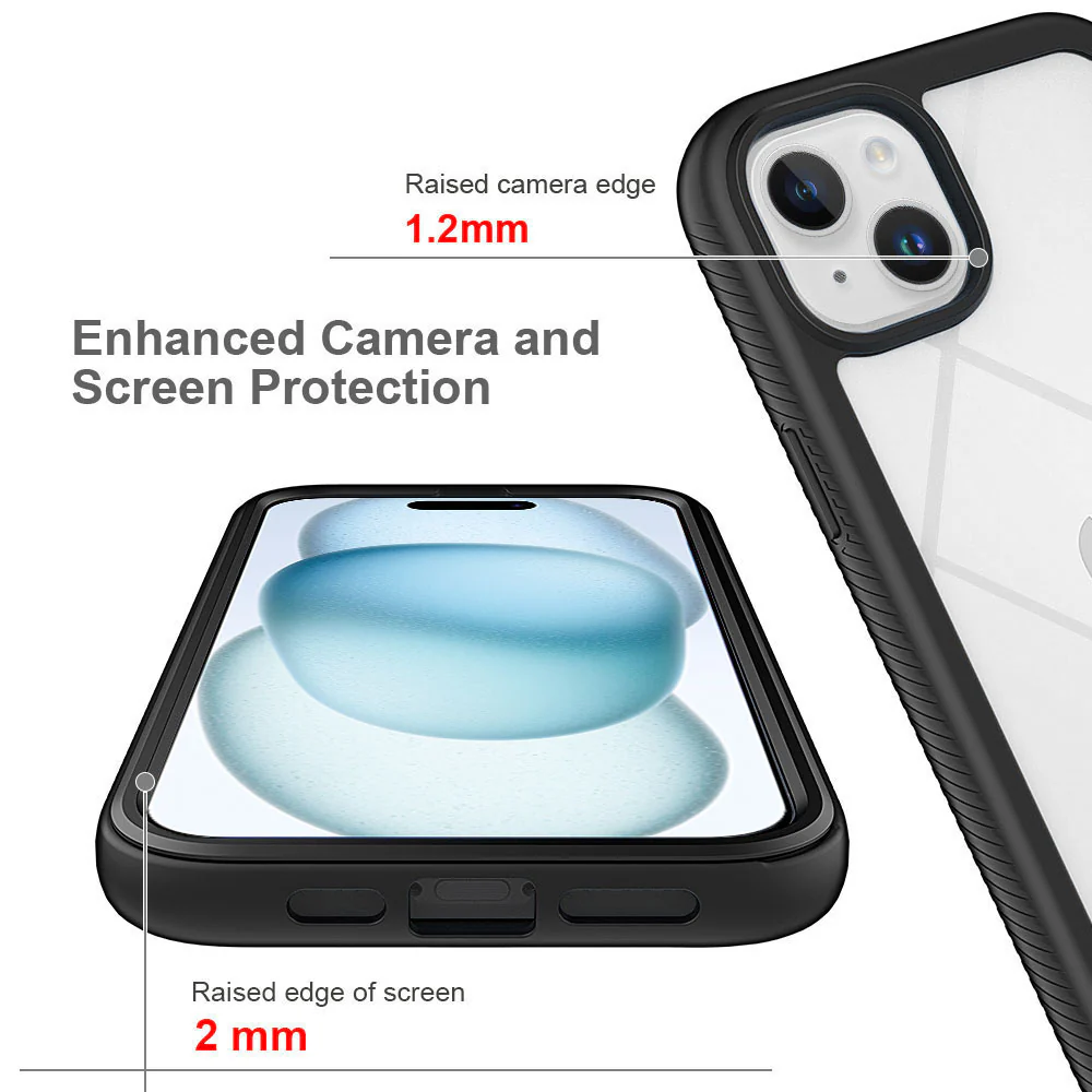 HN-IPH-15 | iPhone 15 Case | Protection Military Grade Shockproof Drop Proof Cover - Image 3