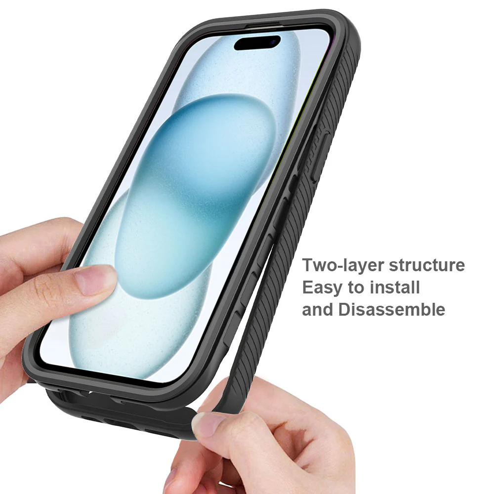 HN-IPH-15 | iPhone 15 Case | Protection Military Grade Shockproof Drop Proof Cover - Image 4