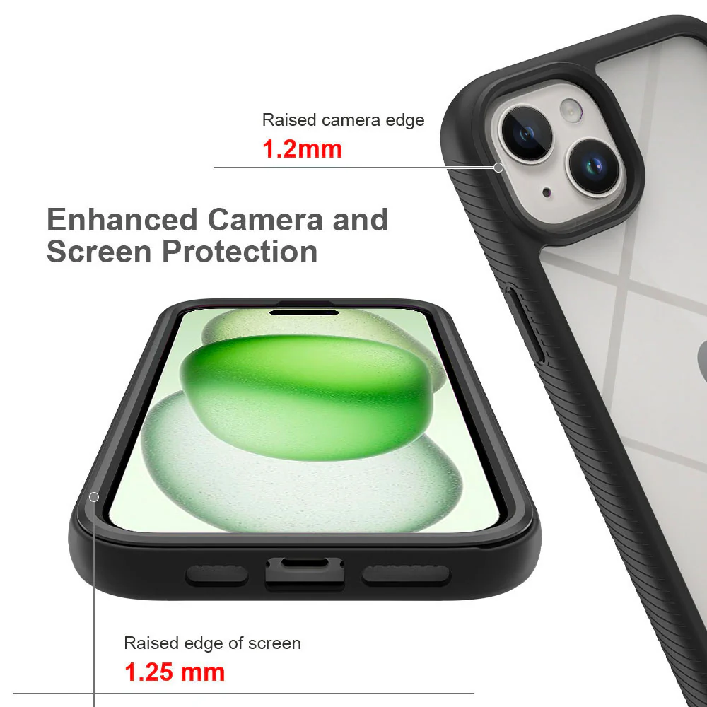 HN-IPH-15PL | iPhone 15 Plus Case | Protection Military Grade Shockproof Drop Proof Cover - Image 3