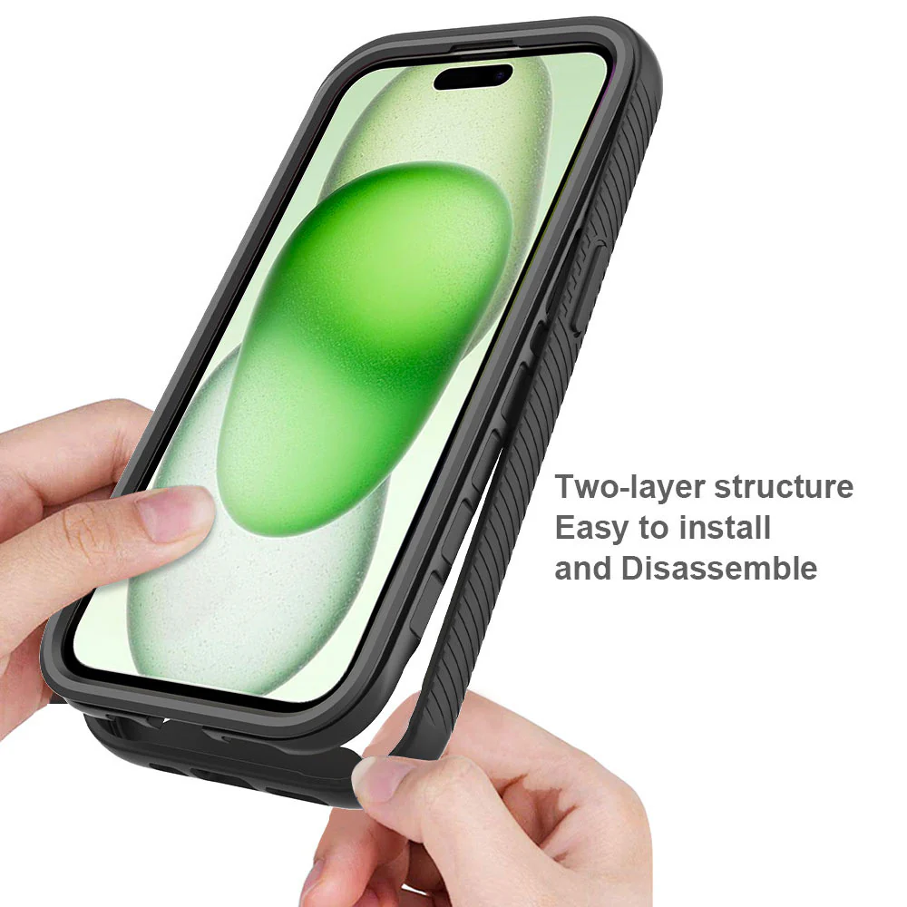 HN-IPH-15PL | iPhone 15 Plus Case | Protection Military Grade Shockproof Drop Proof Cover - Image 4