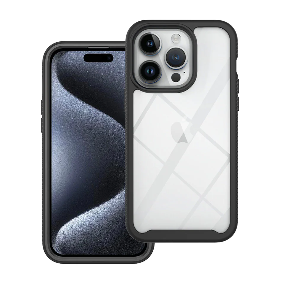 HN-IPH-15PRO | iPhone 15 Pro Case | Protection Military Grade Shockproof Drop Proof Cover