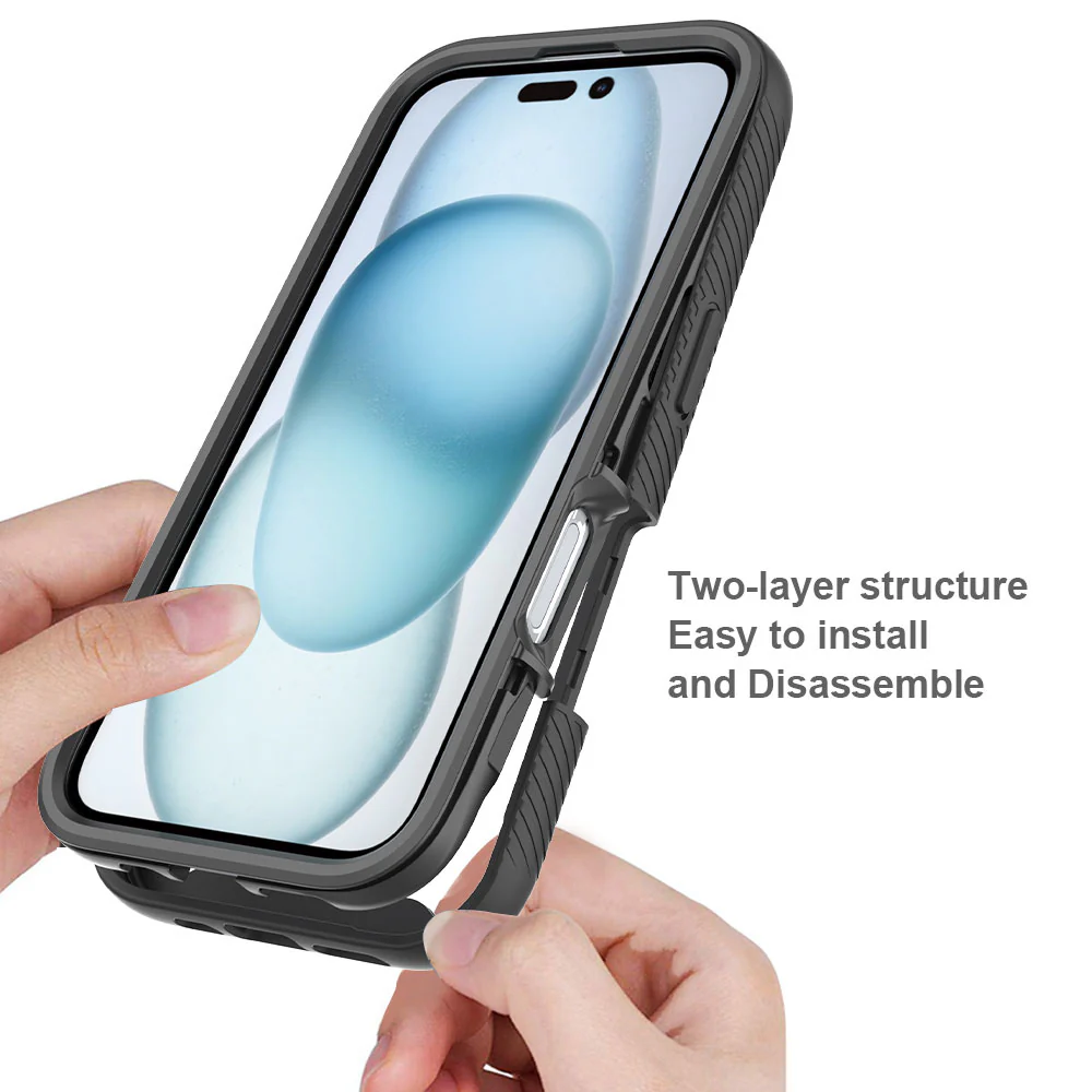 HN-IPH-16 | iPhone 16 Case | Protection Military Grade Shockproof Drop Proof Cover - Image 4