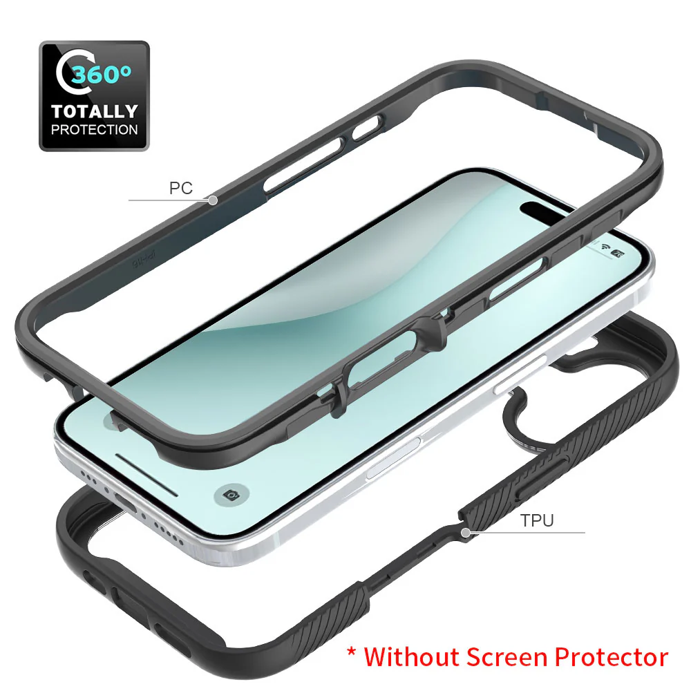 HN-IPH-16 | iPhone 16 Case | Protection Military Grade Shockproof Drop Proof Cover - Image 5