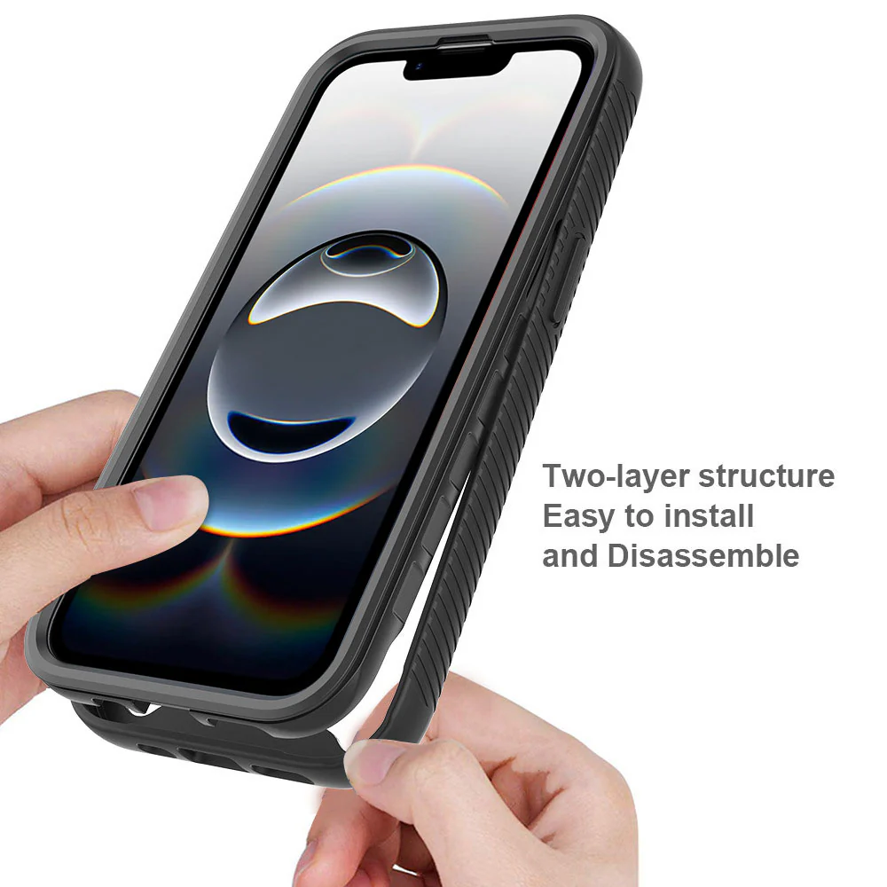 HN-IPH-16E | iPhone 17e / 16e Case | Protection Military Grade Shockproof Drop Proof Cover - Image 4