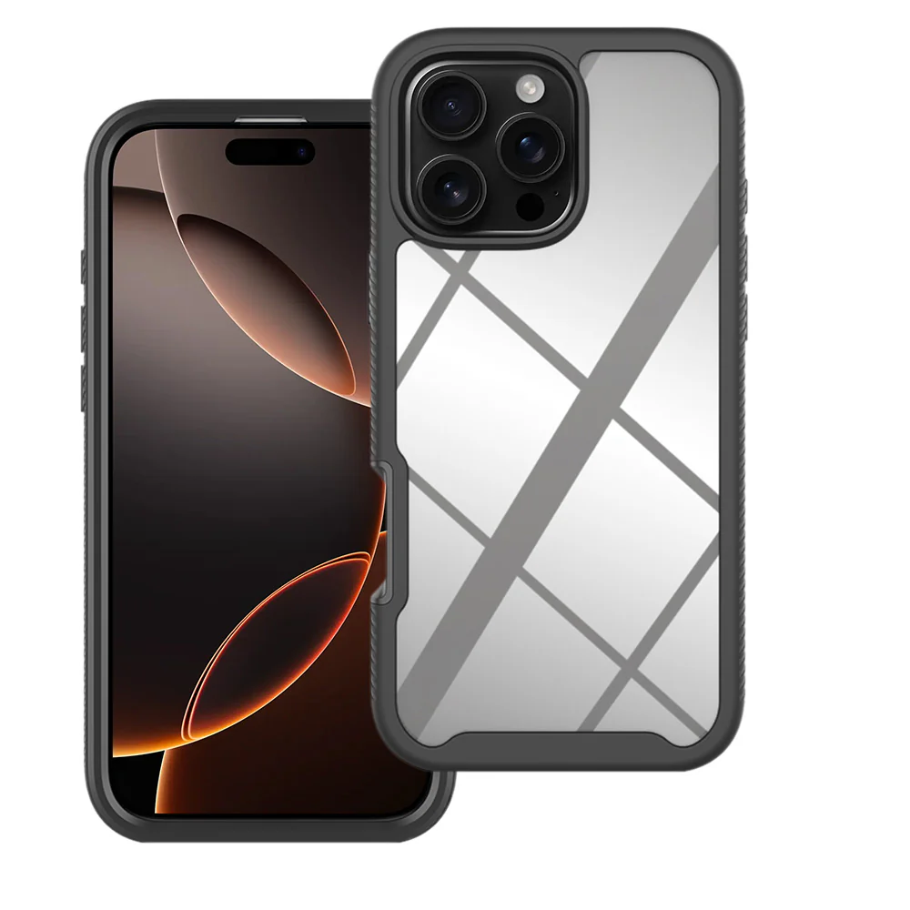HN-IPH-16PMX | iPhone 16 Pro Max Case | Protection Military Grade Shockproof Drop Proof Cover