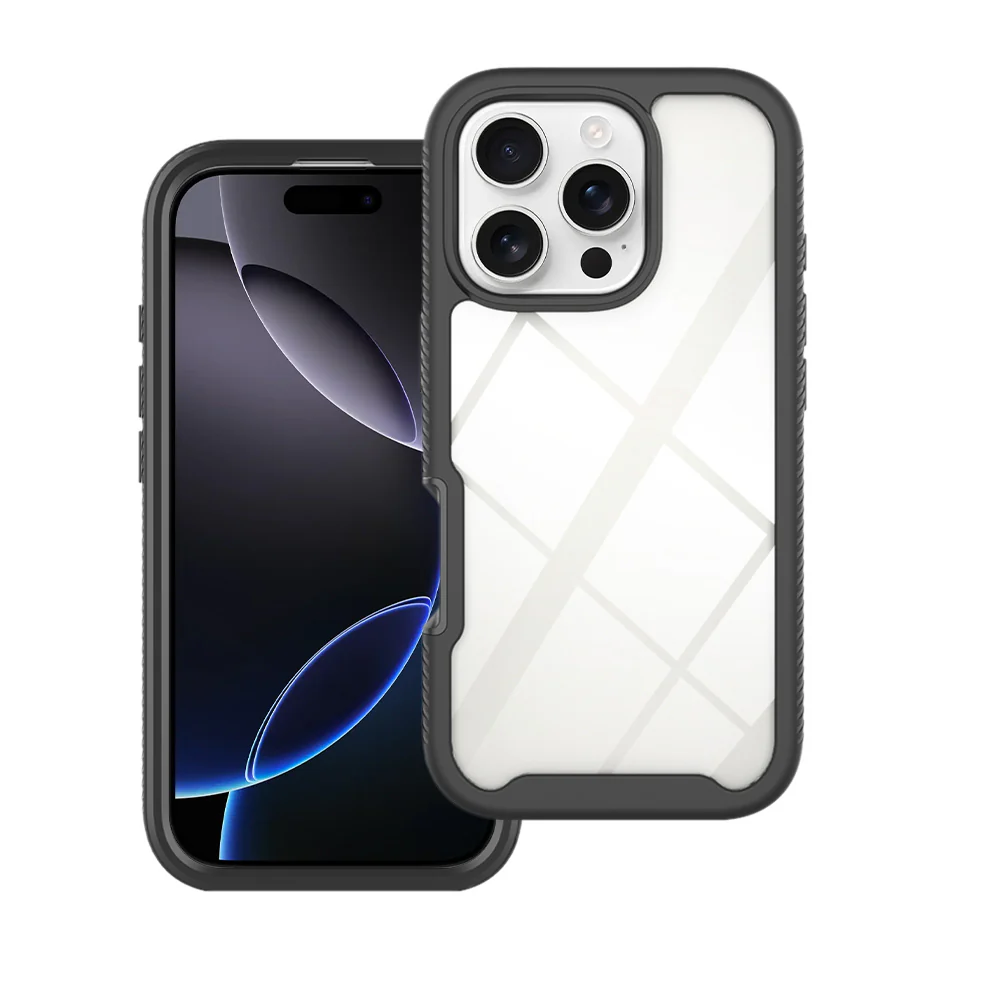 HN-IPH-16PRO | iPhone 16 Pro Case | Protection Military Grade Shockproof Drop Proof Cover