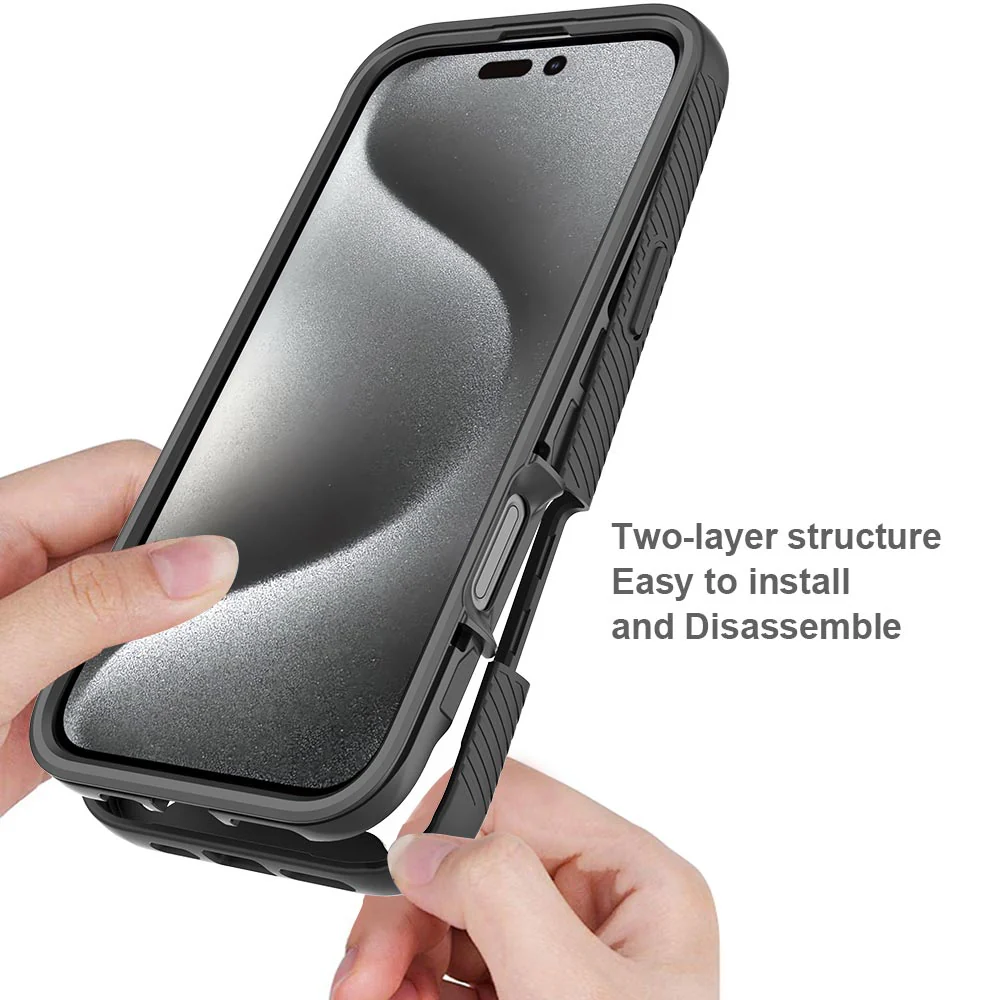 HN-IPH-17AIR | iPhone Air / 17 Air Case | Protection Military Grade Shockproof Drop Proof Cover - Image 3