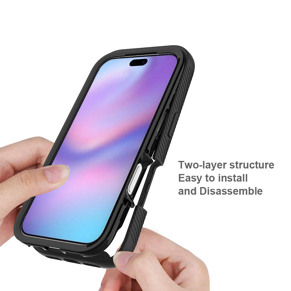 HN-IPH-17PRO | iPhone 17 Pro Case | Protection Military Grade Shockproof Drop Proof Cover - Image 3