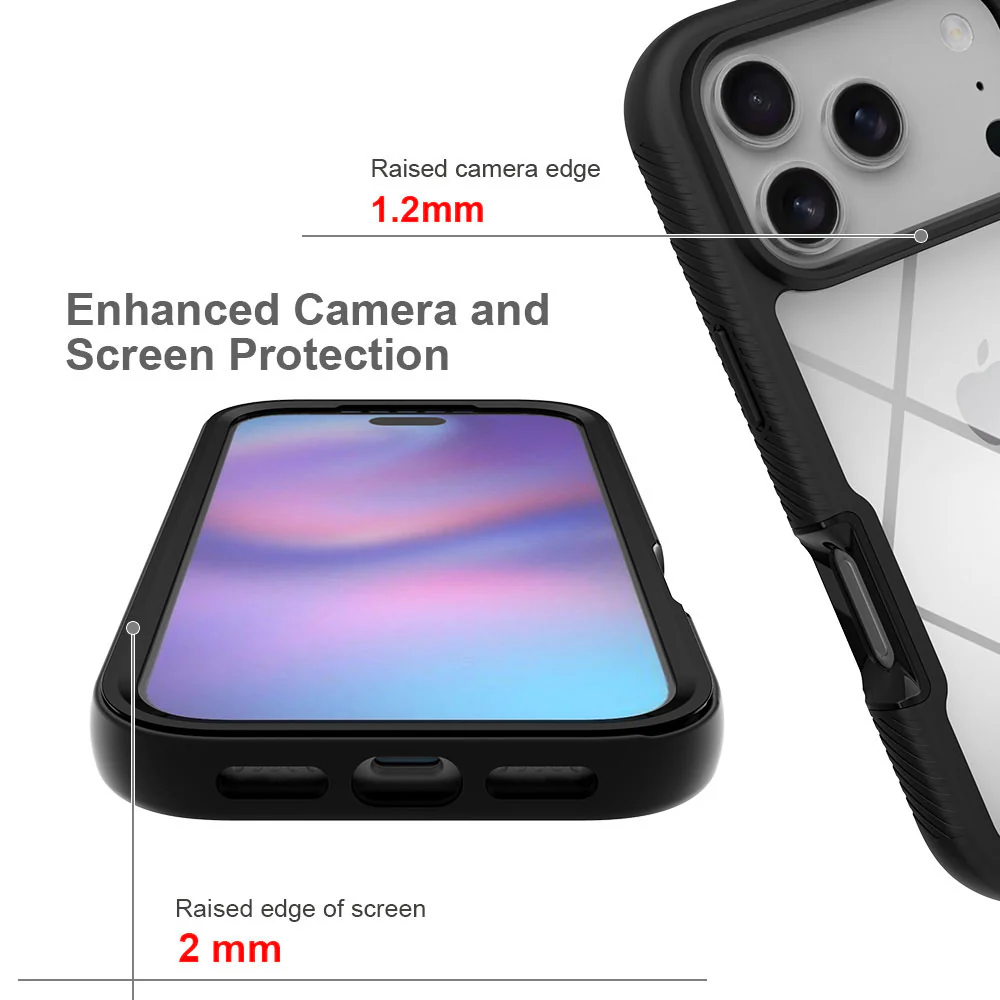 HN-IPH-17PRO | iPhone 17 Pro Case | Protection Military Grade Shockproof Drop Proof Cover - Image 5