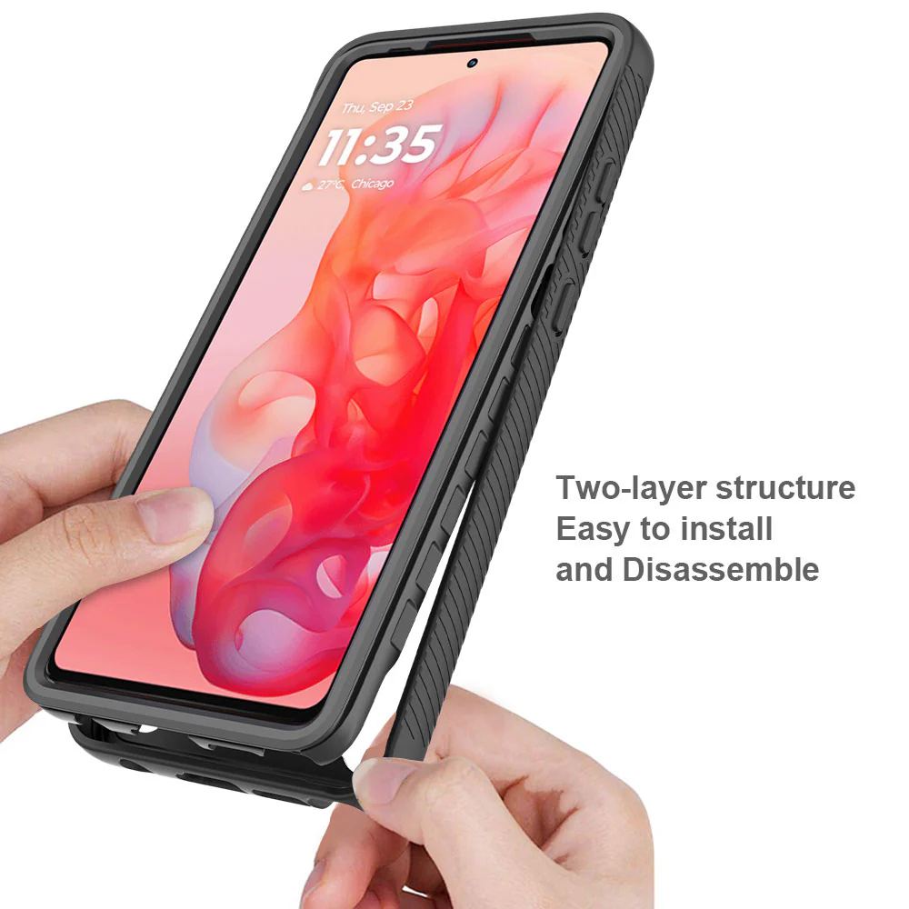 HN-MT24-STY24 | Motorola Moto G Stylus 5G (2024) Case | Protection Military Grade Shockproof Drop Proof Cover - Image 3