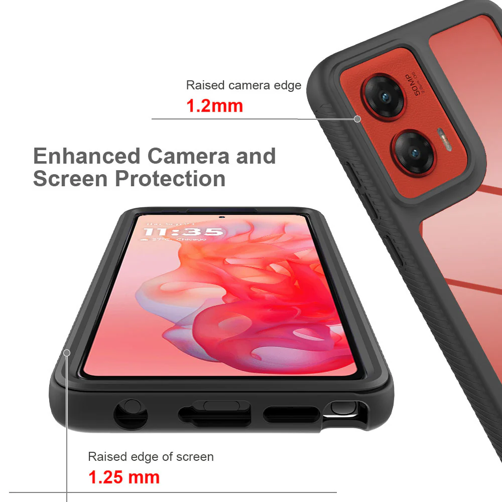 HN-MT24-STY24 | Motorola Moto G Stylus 5G (2024) Case | Protection Military Grade Shockproof Drop Proof Cover - Image 5