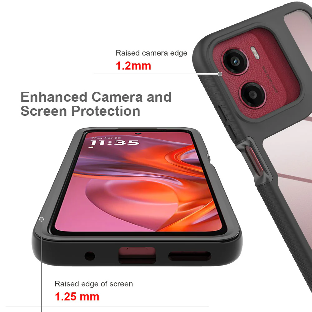 HN-MT25-G05 | Motorola Moto G05 / G15 / G15 Power Case | Protection Military Grade Shockproof Drop Proof Cover - Image 6