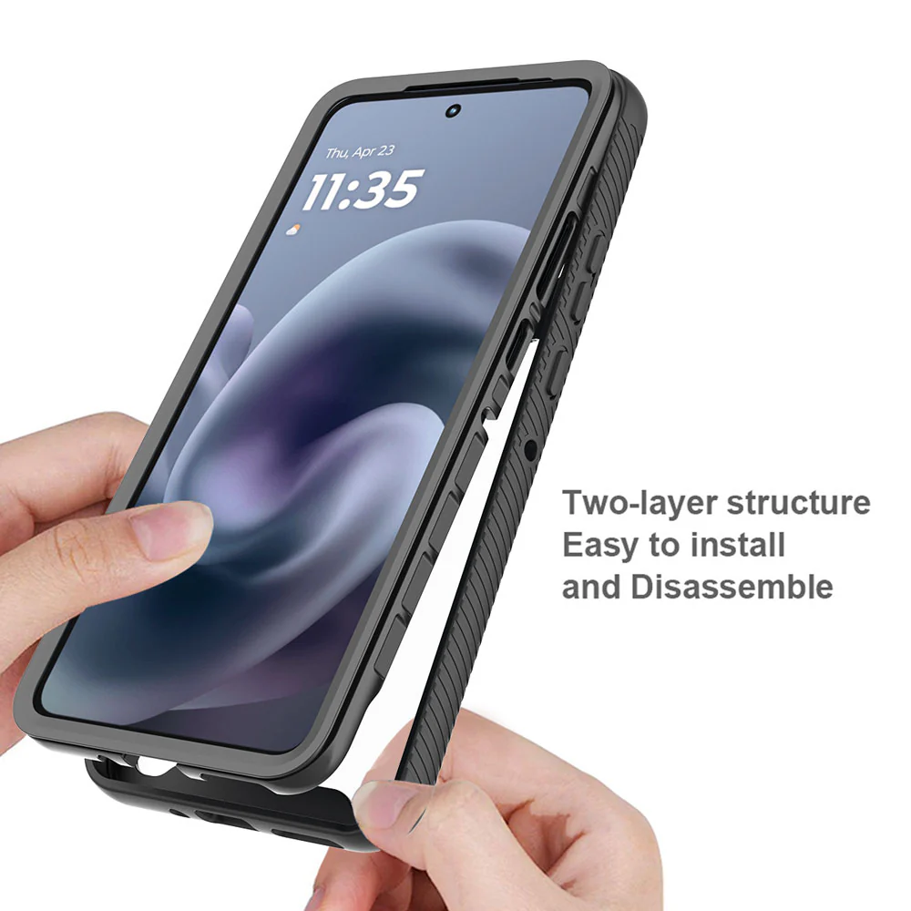 HN-MT25-G865G | Motorola Moto G86 5G Case | Protection Military Grade Shockproof Drop Proof Cover - Image 3