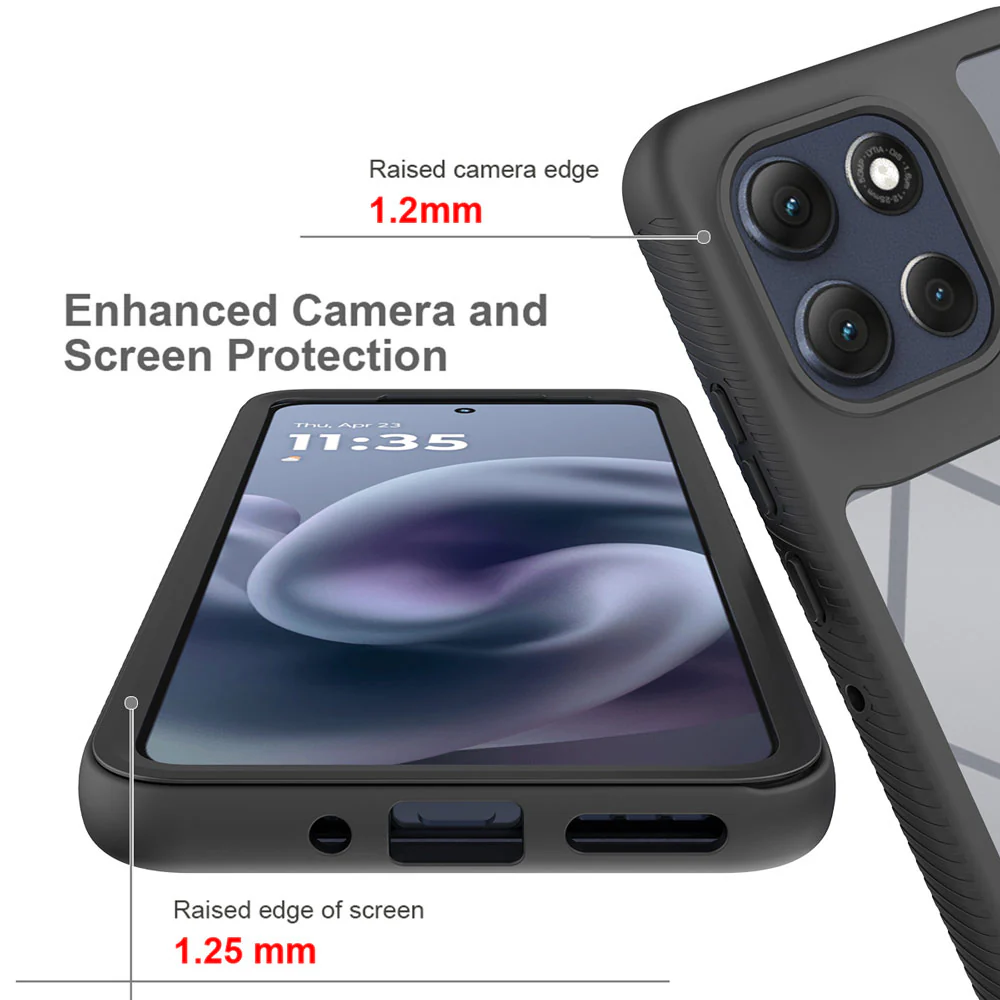 HN-MT25-G865G | Motorola Moto G86 5G Case | Protection Military Grade Shockproof Drop Proof Cover - Image 5