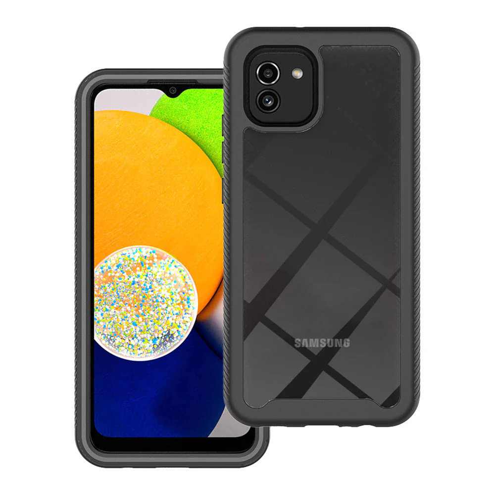 HN-SS21-A03_164 | Samsung Galaxy A03 SM-A035 164mm Case | Protection Military Grade Shockproof Drop Proof Cover