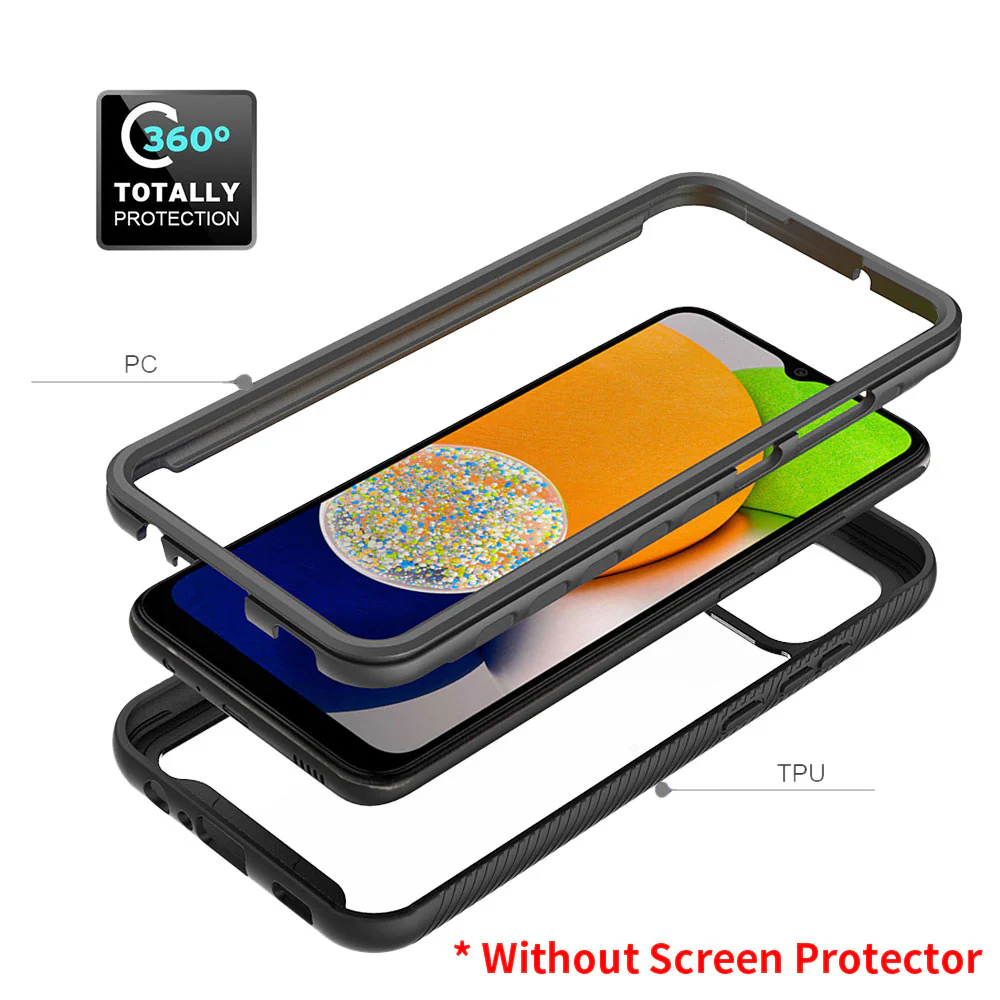 HN-SS21-A03_164 | Samsung Galaxy A03 SM-A035 164mm Case | Protection Military Grade Shockproof Drop Proof Cover - Image 5