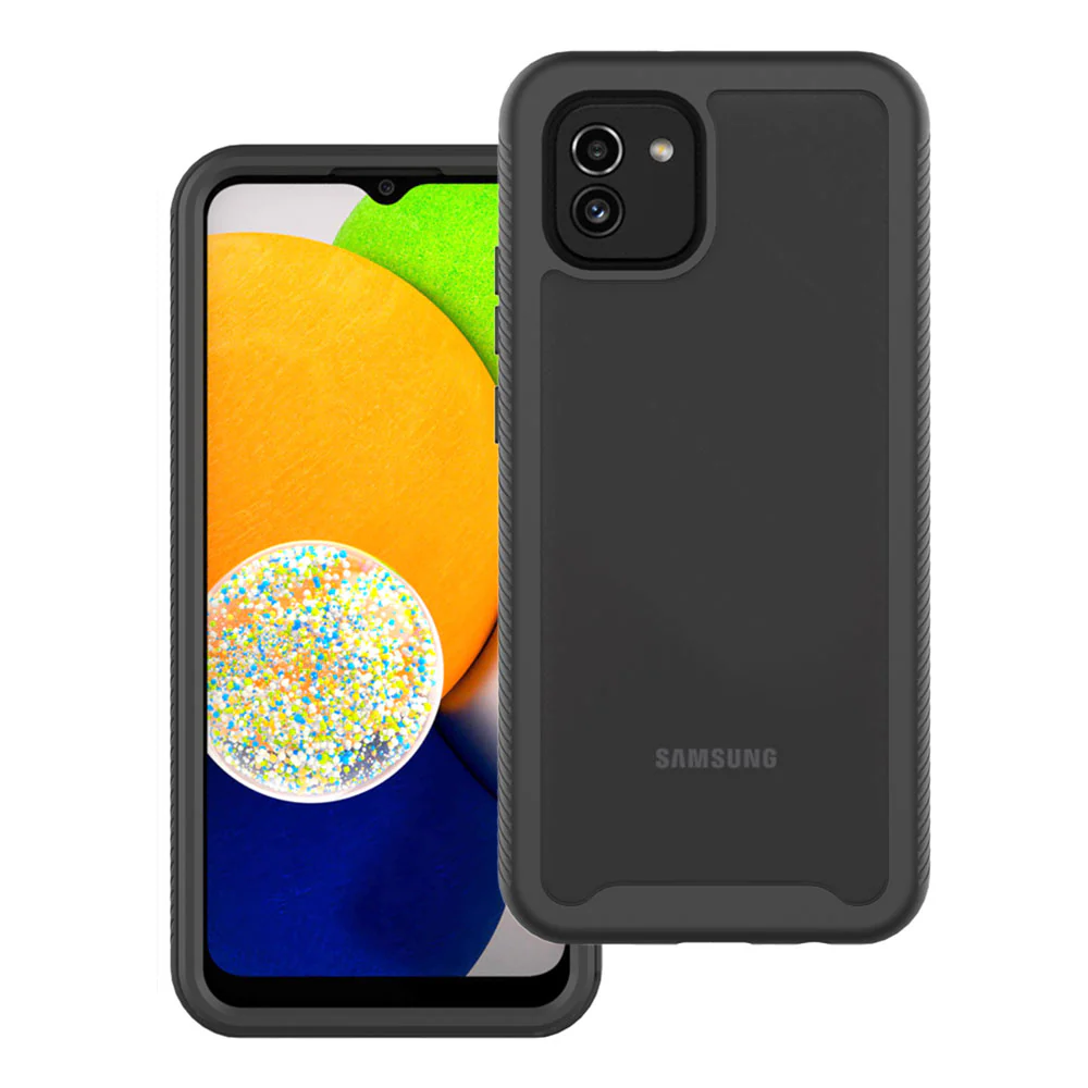 HN-SS21-A03_166 | Samsung Galaxy A03 SM-A035 166mm Case | Protection Military Grade Shockproof Drop Proof Cover