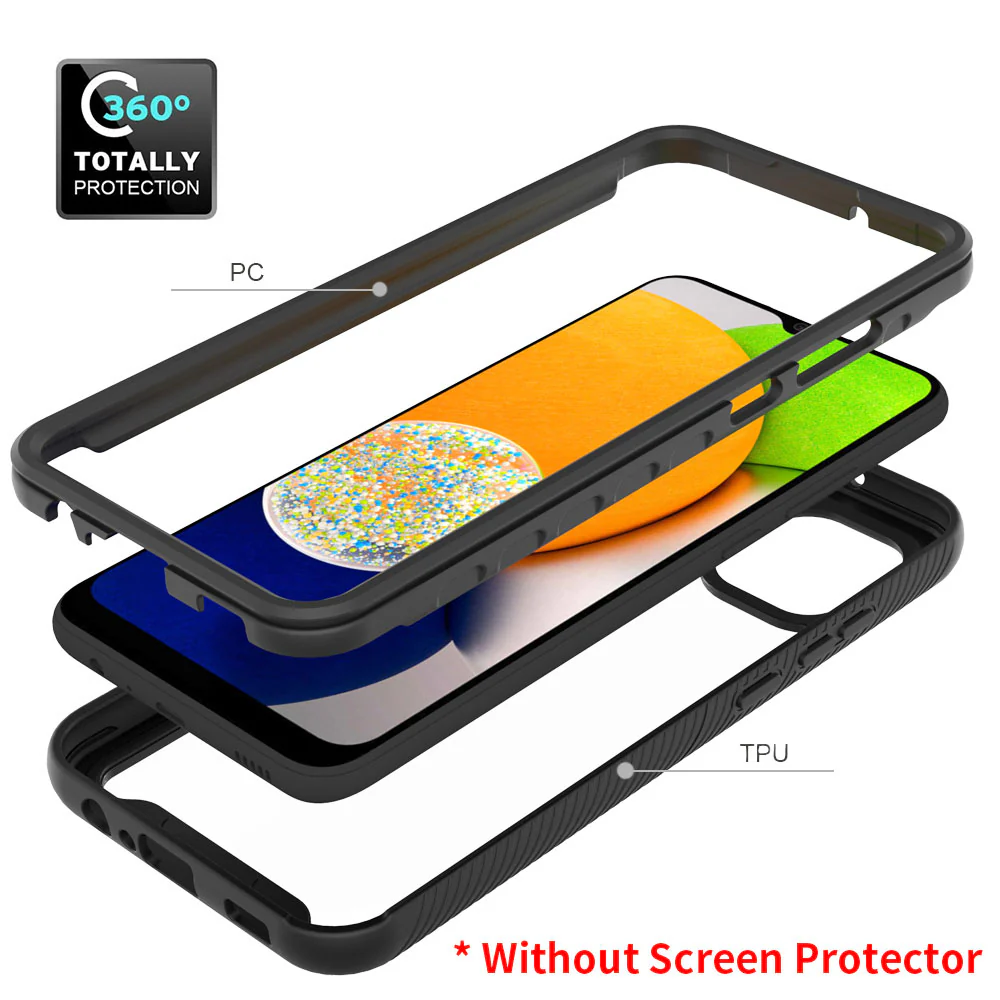 HN-SS21-A03_166 | Samsung Galaxy A03 SM-A035 166mm Case | Protection Military Grade Shockproof Drop Proof Cover - Image 5