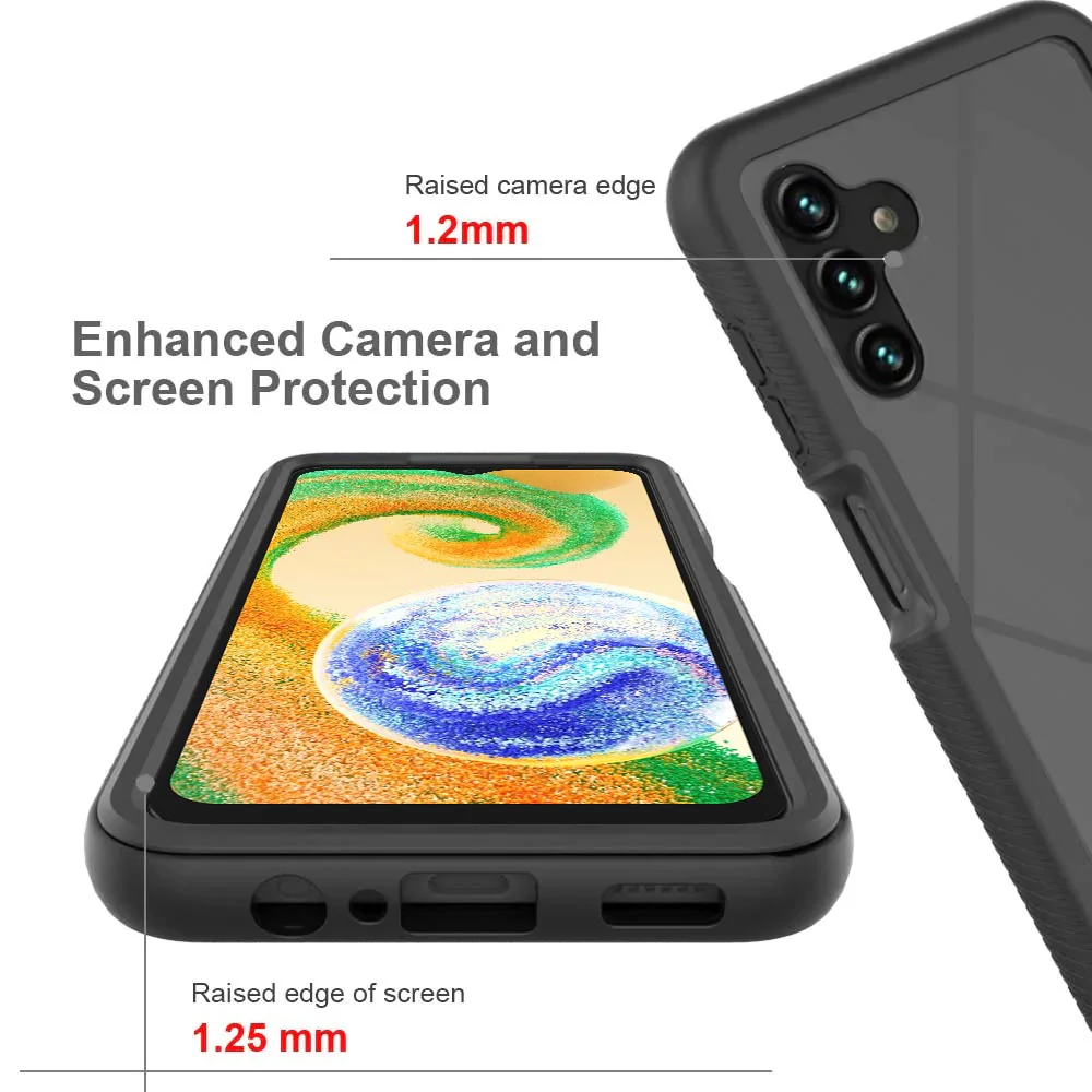 HN-SS21-A135G | Samsung Galaxy A04s SM-A047 Case | Protection Military Grade Shockproof Drop Proof Cover - Image 3