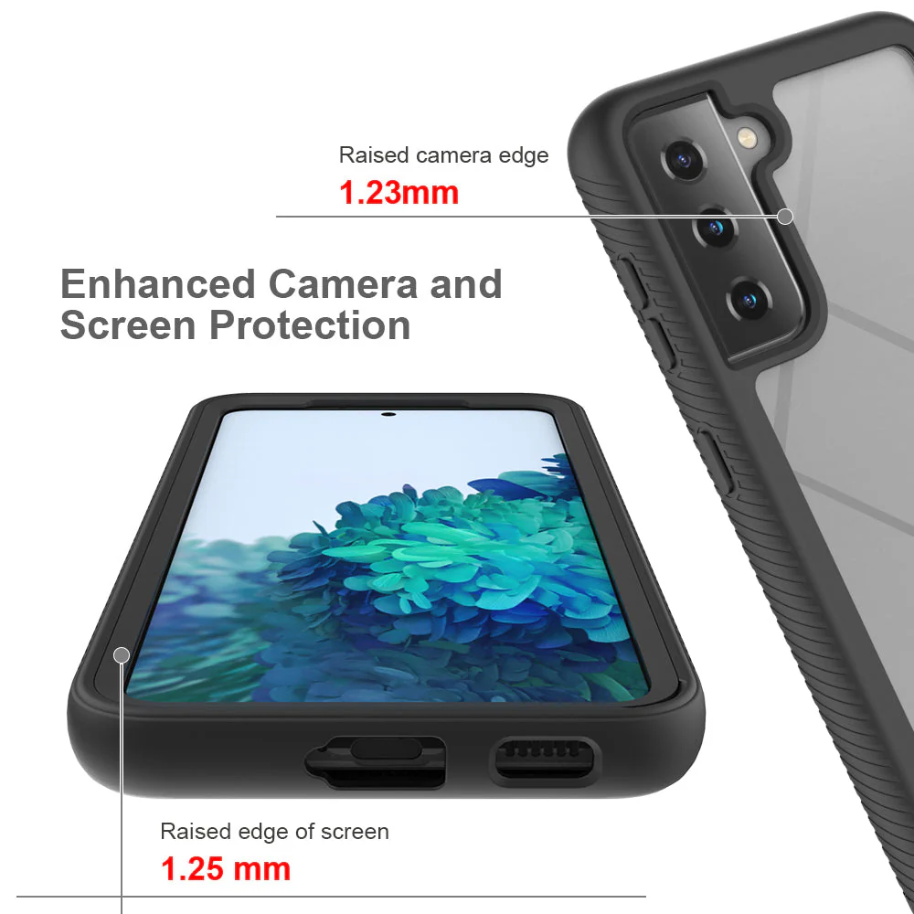 HN-SS21-S21P | Samsung Galaxy S21 Plus Case | Protection Military Grade Shockproof Drop Proof Cover - Image 3
