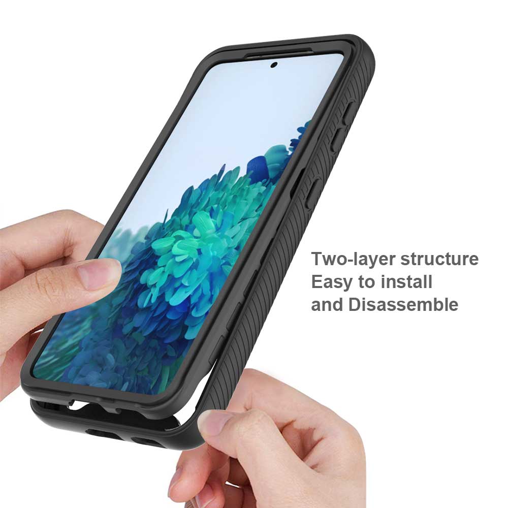 HN-SS21-S21P | Samsung Galaxy S21 Plus Case | Protection Military Grade Shockproof Drop Proof Cover - Image 4