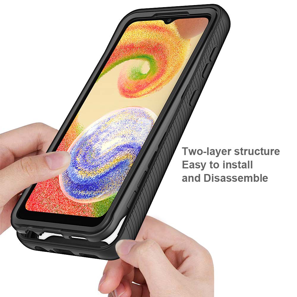 HN-SS22-A044G | Samsung Galaxy A04 4G SM-A045 Case | Protection Military Grade Shockproof Drop Proof Cover - Image 4
