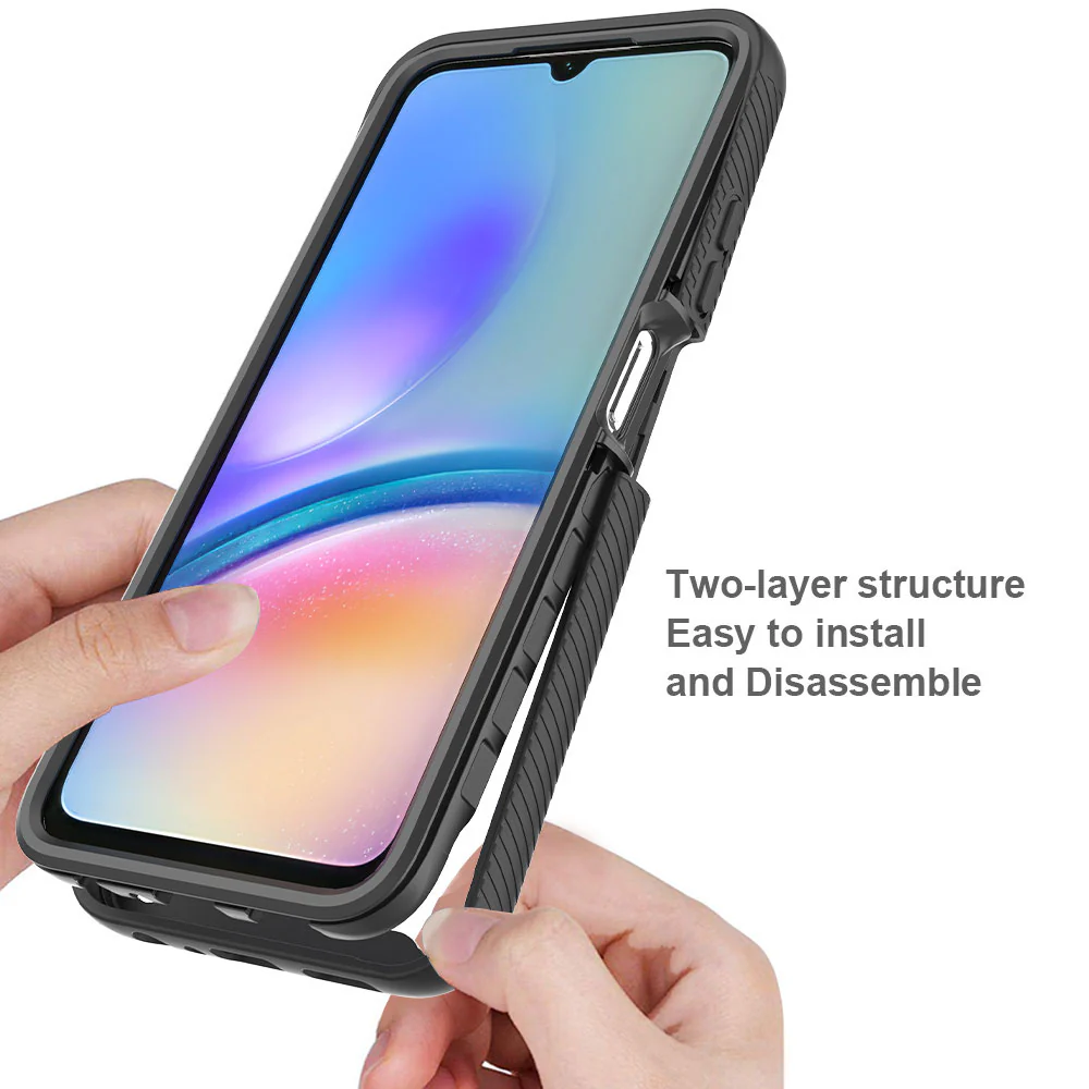 HN-SS23-A05S | Samsung Galaxy A05s 4G SM-A057 Case | Protection Military Grade Shockproof Drop Proof Cover - Image 4