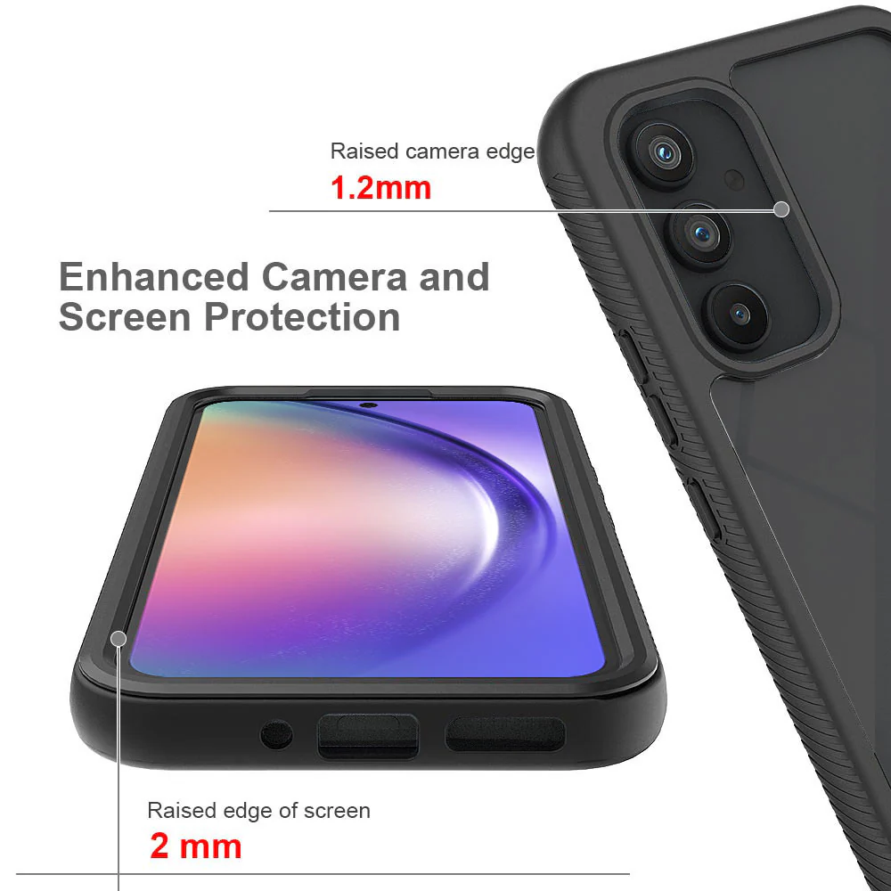 HN-SS23-A545G | Samsung Galaxy A54 5G SM-A546 Case | Protection Military Grade Shockproof Drop Proof Cover - Image 3