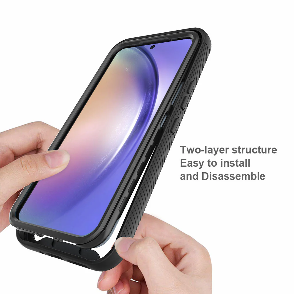 HN-SS23-A545G | Samsung Galaxy A54 5G SM-A546 Case | Protection Military Grade Shockproof Drop Proof Cover - Image 4