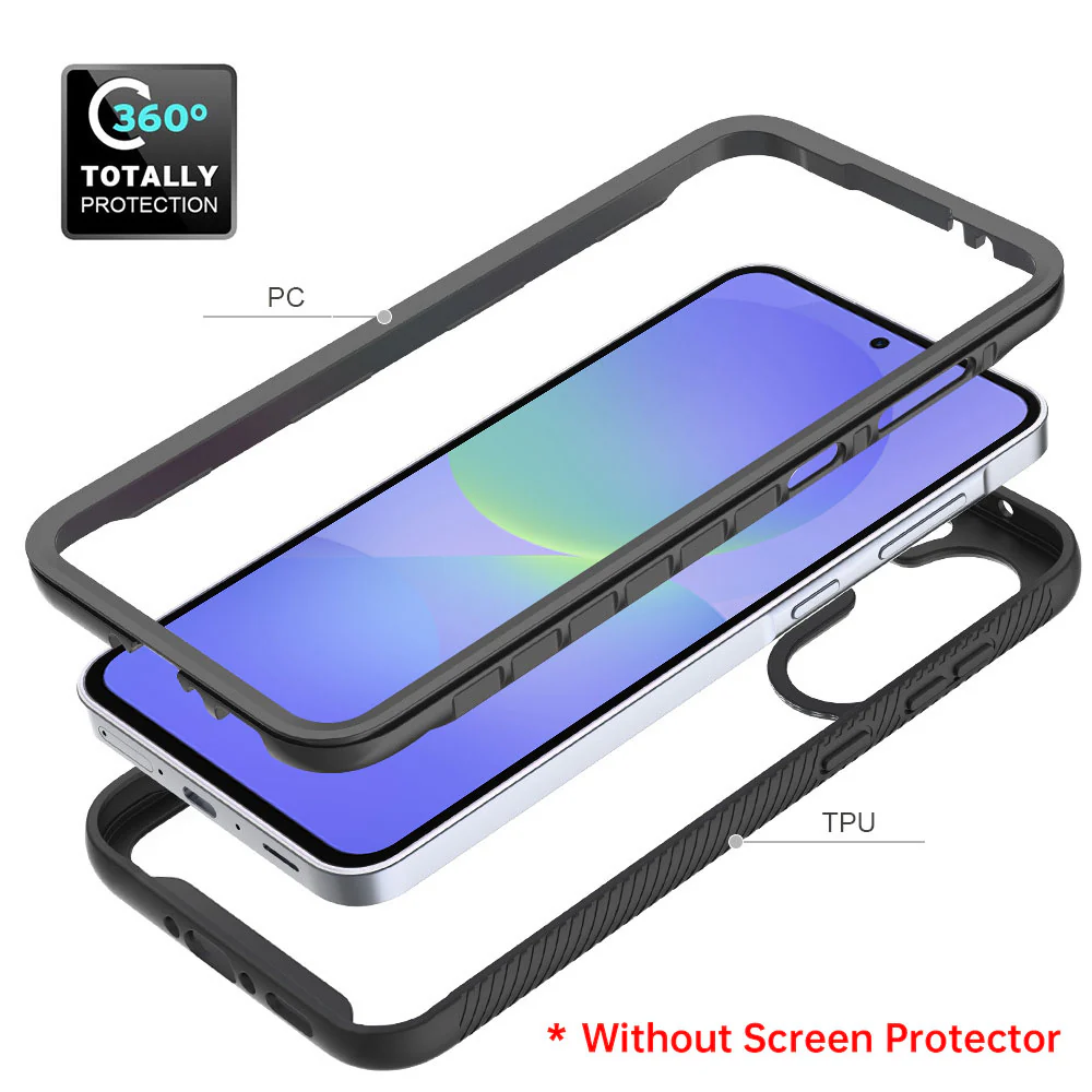 HN-SS25-A365G | Samsung Galaxy A36 5G SM-A366 Case | Protection Military Grade Shockproof Drop Proof Cover - Image 2