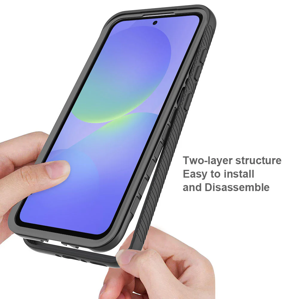 HN-SS25-A365G | Samsung Galaxy A36 5G SM-A366 Case | Protection Military Grade Shockproof Drop Proof Cover - Image 3