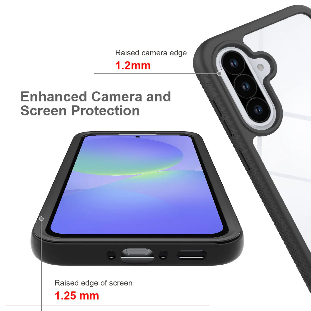 HN-SS25-A365G | Samsung Galaxy A36 5G SM-A366 Case | Protection Military Grade Shockproof Drop Proof Cover - Image 4