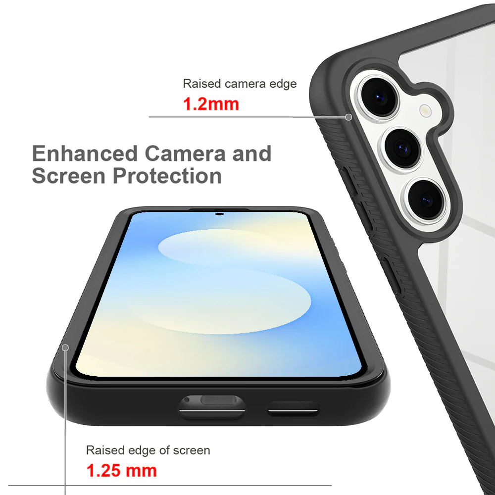 HN-SS25-S25FE | Samsung Galaxy S25 FE SM-S731 Case | Protection Military Grade Shockproof Drop Proof Cover - Image 5