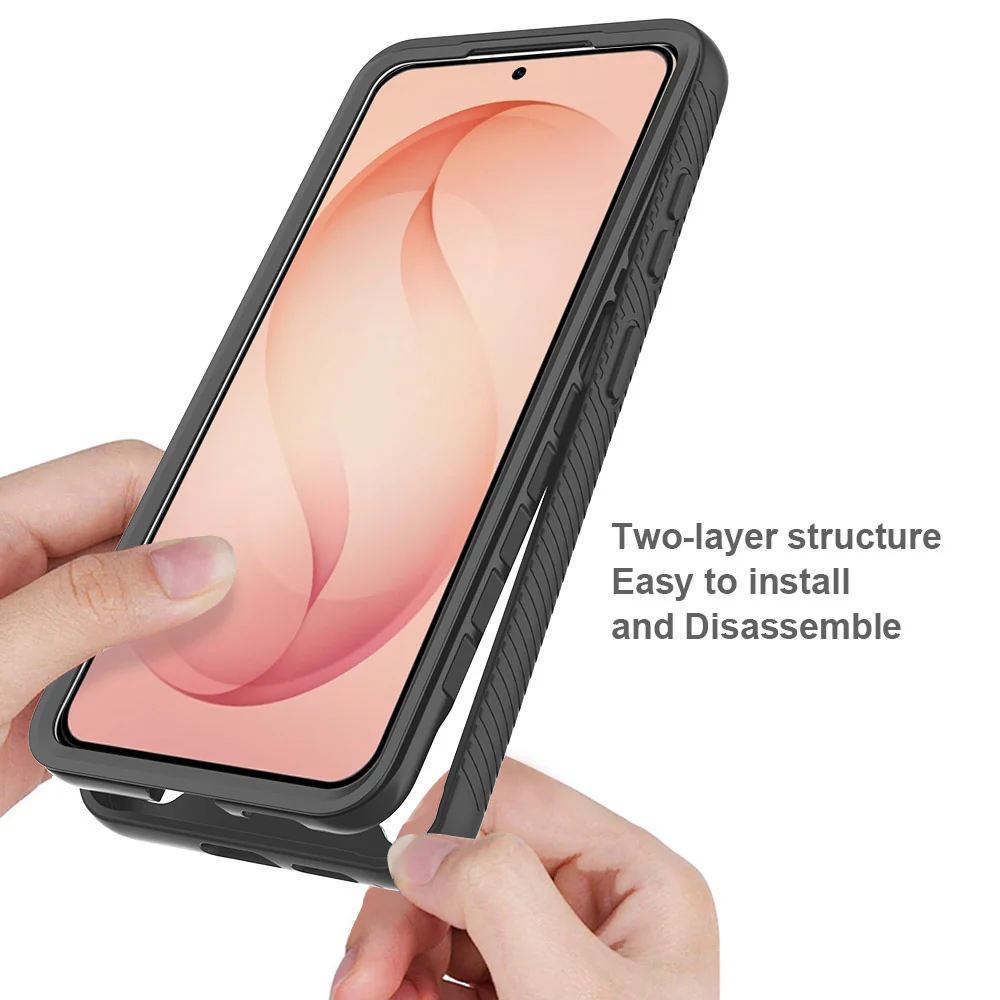 HN-SS26-S26P | Samsung Galaxy S26+ S26 Plus SM-S947 Case | Protection Military Grade Shockproof Drop Proof Cover - Image 3