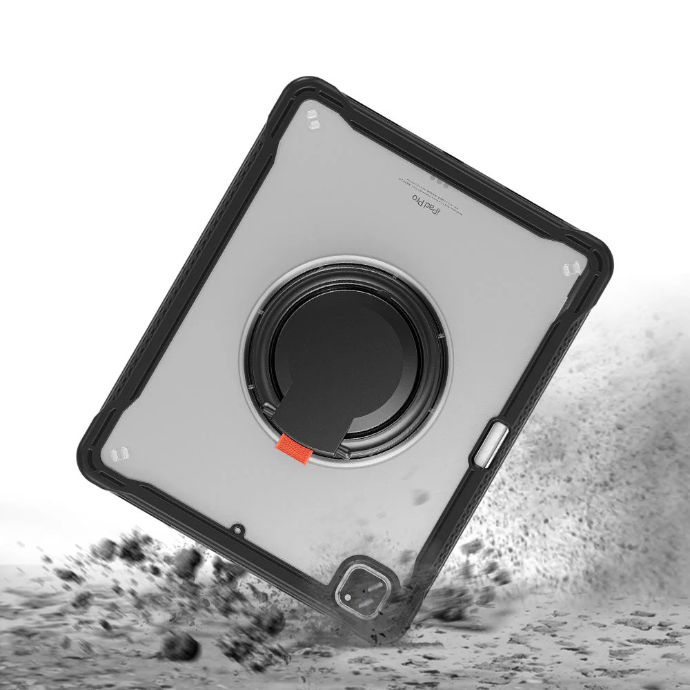 HON-iPad-PR10 | iPad Pro 13 (M4) / (M5) | Rugged Case with Kick-Stand and Folding Grip - Image 4