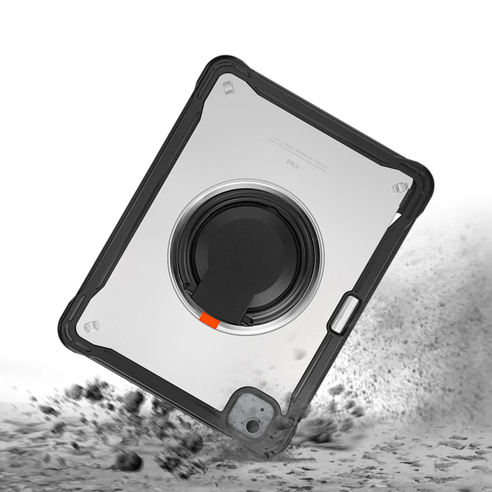 HON-iPad-PR6 | iPad Air 4 2020 / iPad Air 5 2022 | Rugged Case with Kick-Stand and Folding Grip - Image 4