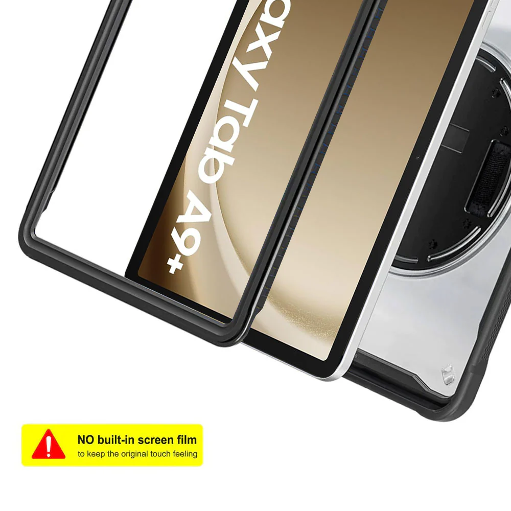HON-SS-X210 | Samsung Galaxy Tab A9+ A9 Plus ( 11" ) SM-X210 / SM-X215 / SM-X216 | Rugged Case with Kick-Stand and Folding Grip - Image 6