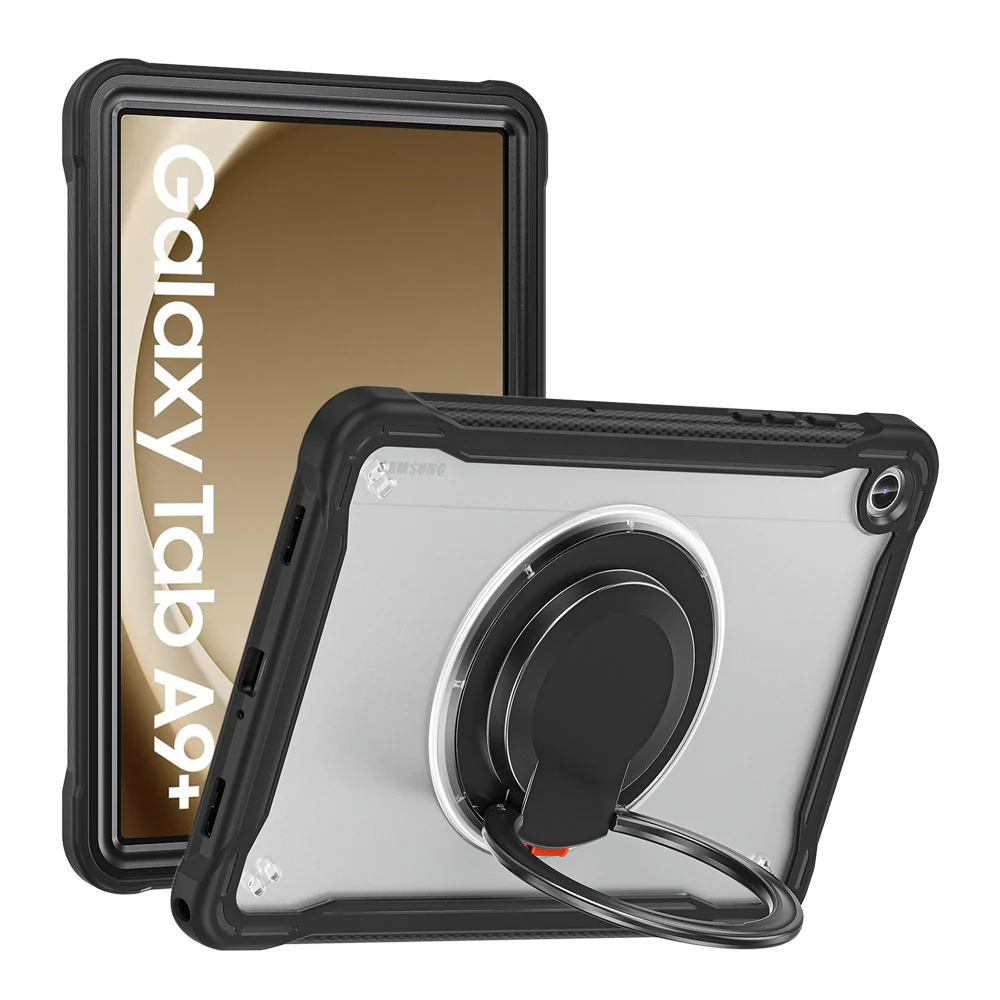 HON-SS-X230 | Samsung Galaxy Tab A11+ A11 Plus ( 11" ) SM-X230 / SM-X235 / SM-X236 / SM-X238 | Rugged Case with Kick-Stand and Folding Grip