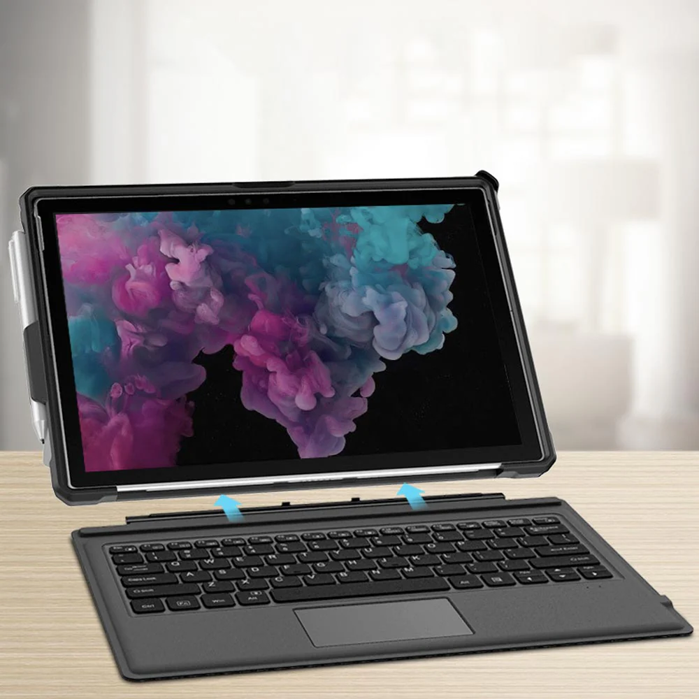 HPC-MS-SFP7 | Microsoft Surface Pro 7 / 7 Plus / 6 / 5 / 4 | Shockproof Case with Handstrap - Image 2
