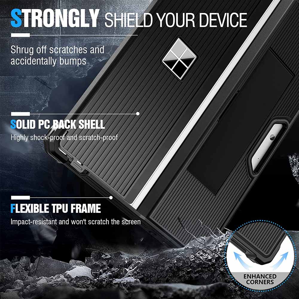 HPC-MS-SFP8 | Microsoft Surface Pro 8 | Shockproof Case with Handstrap - Image 3