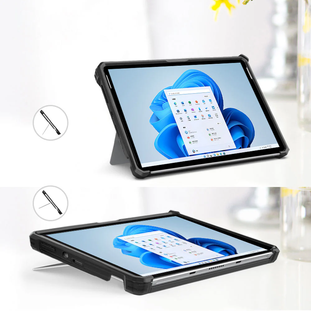 HPC-MS-SFPR9 | Microsoft Surface Pro 11 / 10 / 9 | Shockproof Case with Handstrap - Image 3