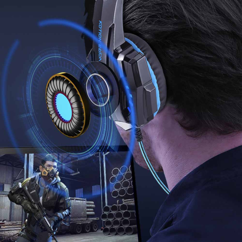 HPH-GM01 | Gaming Headset With Mic & LED Light - Image 5